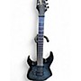 Used Ibanez RG370QMSPL RG Series Trans Black Solid Body Electric Guitar Trans Black