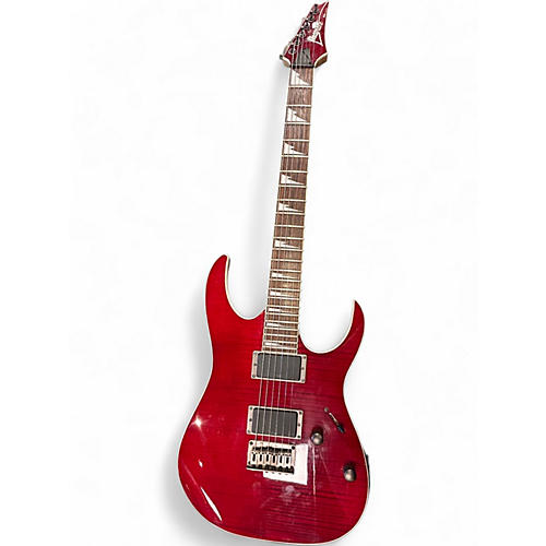 Used Ibanez RG3EX1 Trans Crimson Red Solid Body Electric Guitar Trans Crimson Red