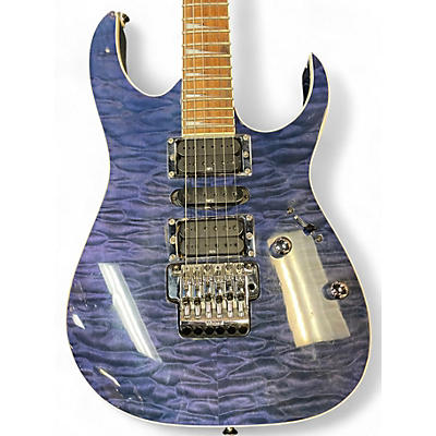 Used Ibanez RG4 EX1 Trans Blue Solid Body Electric Guitar