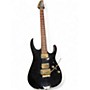 Used Ibanez RG420HPAH Blue Wave Black Solid Body Electric Guitar Blue Wave Black