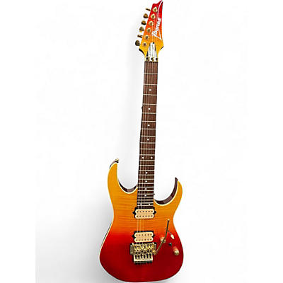 Used Ibanez RG420HPFM AUTUMN LEAF GRADIATION Solid Body Electric Guitar