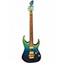 Used Ibanez RG420HPFM BLUE GREEN Solid Body Electric Guitar BLUE GREEN
