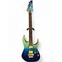 Used Ibanez RG420HPFM Blue Reef Solid Body Electric Guitar Blue Reef
