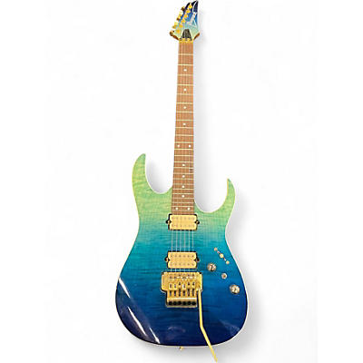 Used Ibanez RG420HPFM Blue Solid Body Electric Guitar