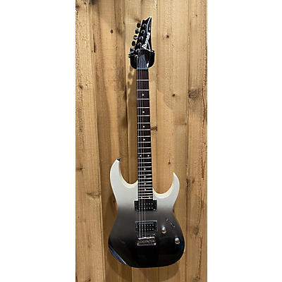 Ibanez Used Ibanez RG421 Black And White Solid Body Electric Guitar