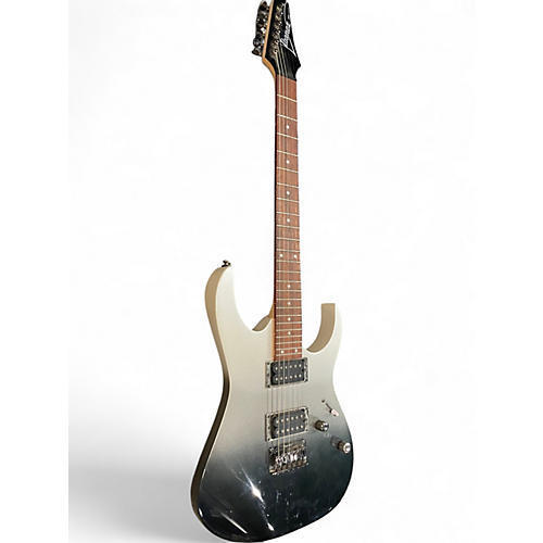 Used Ibanez RG421 Black Fade Solid Body Electric Guitar Black Fade