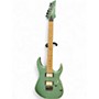 Used Ibanez RG421 GREEN SPARKLE Solid Body Electric Guitar GREEN SPARKLE