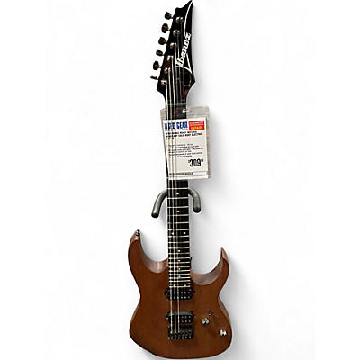 Used Ibanez RG421 Natural Mahogany Solid Body Electric Guitar