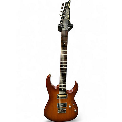 Used Ibanez RG421 Vintage Sunburst Solid Body Electric Guitar Vintage Sunburst