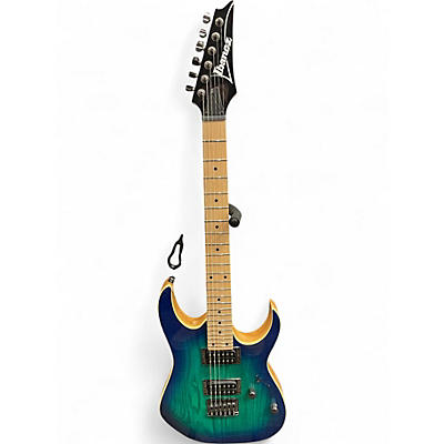Used Ibanez RG421AHM BLUE MOON BURST Solid Body Electric Guitar