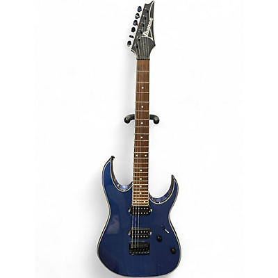 Used Ibanez RG421EX Blue Solid Body Electric Guitar