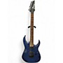 Used Ibanez RG421EX Blue Solid Body Electric Guitar Blue