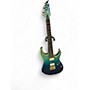 Used Ibanez RG421HPFM Blue Reef Gradation Solid Body Electric Guitar Blue Reef Gradation