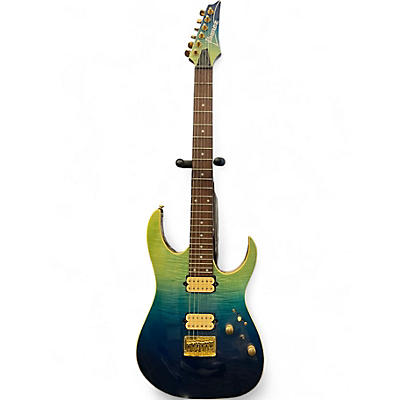 Used Ibanez RG421HPFM Ocean Blue Solid Body Electric Guitar