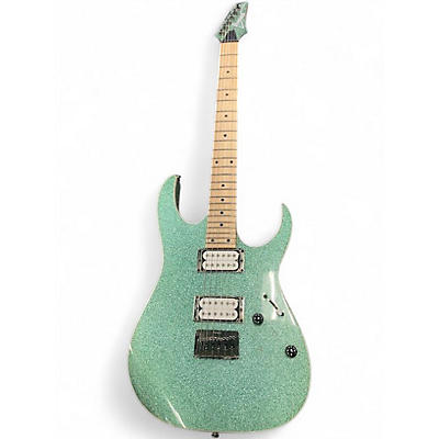 Used Ibanez RG421MSP Seafoam Pearl Solid Body Electric Guitar