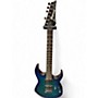 Used Ibanez RG421PB BLUE BURL Solid Body Electric Guitar BLUE BURL