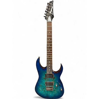 Used Ibanez RG421PB Blue Solid Body Electric Guitar