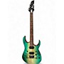 Used Ibanez RG421PB CARIBBEAN SHORELINE FLAT Solid Body Electric Guitar CARIBBEAN SHORELINE FLAT
