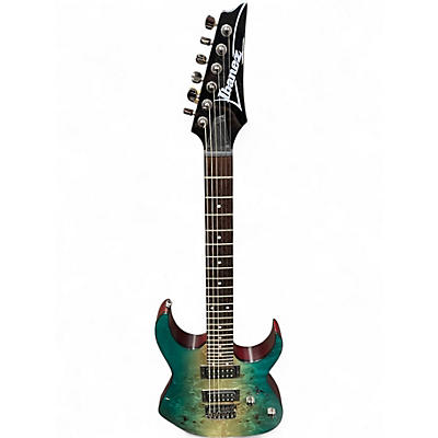 Used Ibanez RG421PB CARIBBEAN SHORELINE Solid Body Electric Guitar