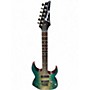 Used Ibanez RG421PB CARIBBEAN SHORELINE Solid Body Electric Guitar CARIBBEAN SHORELINE
