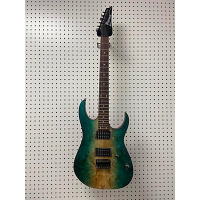 Ibanez Used Ibanez RG421PB Caribbean Shoreline Solid Body Electric Guitar