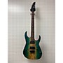 Used Ibanez Used Ibanez RG421PB Caribbean Shoreline Solid Body Electric Guitar Caribbean Shoreline