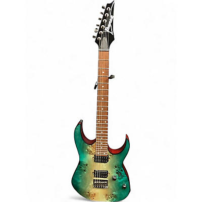 Used Ibanez RG421PB Caribbean burst Solid Body Electric Guitar