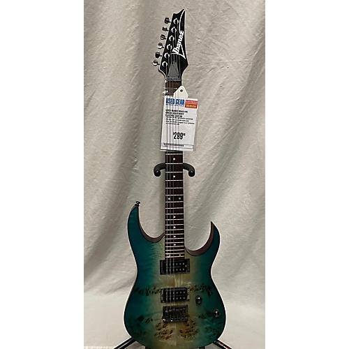 Ibanez Used Ibanez RG421PB Green Solid Body Electric Guitar Green