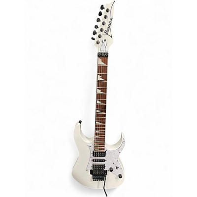 Used Ibanez RG450DXB WHITE Solid Body Electric Guitar