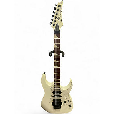 Used Ibanez RG450DXB WHITE Solid Body Electric Guitar