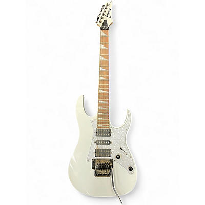 Used Ibanez RG450DXB WHITE Solid Body Electric Guitar