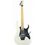 Used Ibanez Used Ibanez RG450MB White Solid Body Electric Guitar White