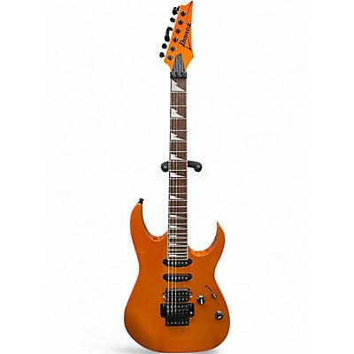 Used Ibanez RG460DX Metallic Orange Solid Body Electric Guitar