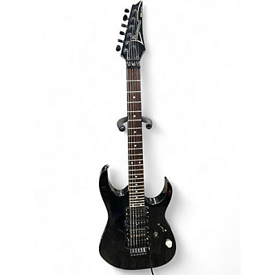 Used Ibanez RG470 Black Solid Body Electric Guitar
