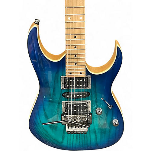 Used Ibanez RG470 Chlorine Burst Solid Body Electric Guitar Chlorine Burst