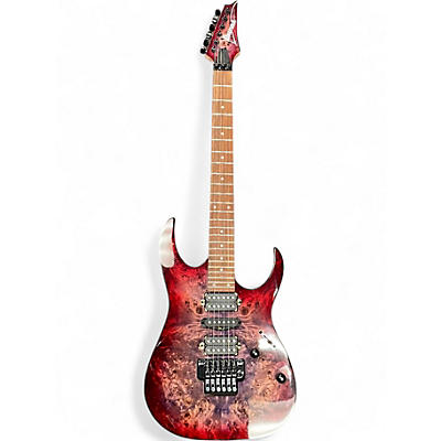 Used Ibanez RG470 Red Eclipse Burst Solid Body Electric Guitar