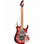 Used Ibanez RG470 Red Eclipse Burst Solid Body Electric Guitar Red Eclipse Burst