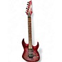 Used Ibanez RG470 TRANS RED Solid Body Electric Guitar TRANS RED