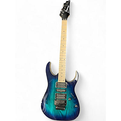 Used Ibanez RG470AHM Blue Moon Burst Solid Body Electric Guitar