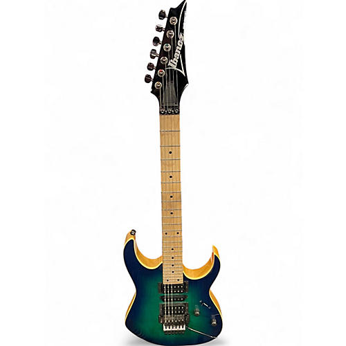 Used Ibanez RG470AHM Blue Moon Burst Solid Body Electric Guitar Blue Moon Burst