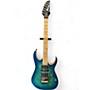 Used Ibanez RG470AHM Blue Sapphire Solid Body Electric Guitar Blue Sapphire