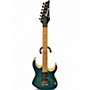 Used Ibanez RG470AHM Blue Solid Body Electric Guitar Blue
