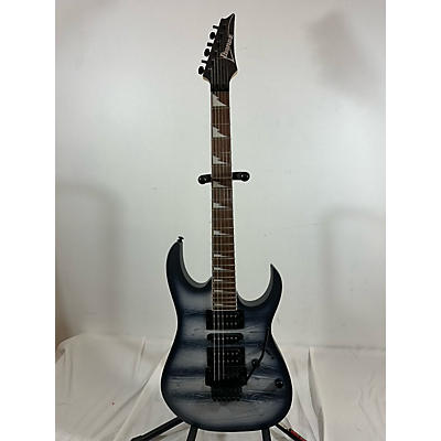 Ibanez Used Ibanez RG470DX Black Planet Matte Solid Body Electric Guitar