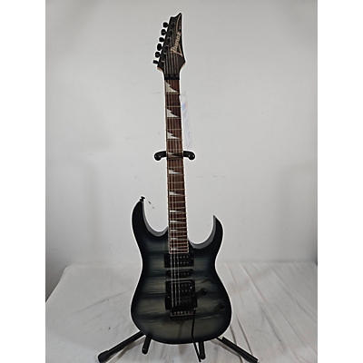 Ibanez Used Ibanez RG470DX Black Planet Matte Solid Body Electric Guitar