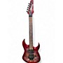 Used Ibanez RG470PB Crimson Red Burst Solid Body Electric Guitar Crimson Red Burst