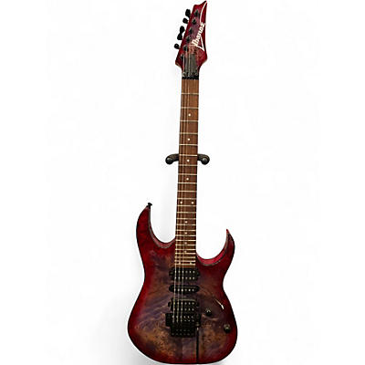 Used Ibanez RG470PB RED ECLIPSE BURST Solid Body Electric Guitar