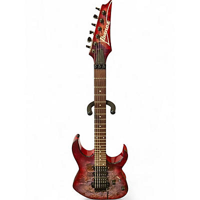 Used Ibanez RG470PB RED ECLIPSE BURST Solid Body Electric Guitar
