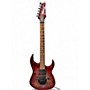 Used Ibanez RG470PB Red Eclipse Burst Solid Body Electric Guitar Red Eclipse Burst