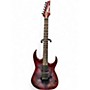 Used Ibanez RG470PB Red Eclipse Burst Solid Body Electric Guitar Red Eclipse Burst