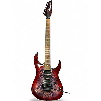 Used Ibanez RG470PB Red Eclipse Burst Solid Body Electric Guitar
